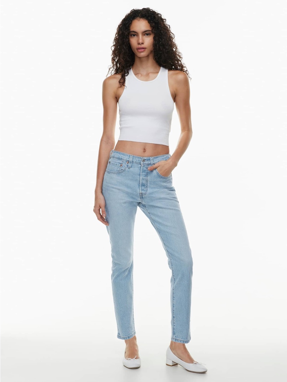 Levi's Light Blue Straight-Leg Women's Jeans